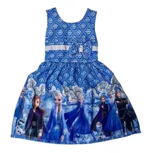 Vestido Infantil Promoção Frozen Novo Liquidação