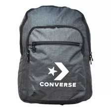 Mochila Converse Chuck Taylor Mcf19uv3-09 Gris Oscuro