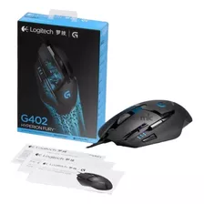 Mouse Gamer Logitech G402 Hyperion Fury Laptop Pc 