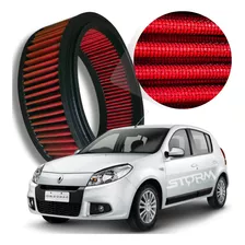 Filtro Ar Esportivo Renault Sandero Motor 1.6 8v 2007 A 2013