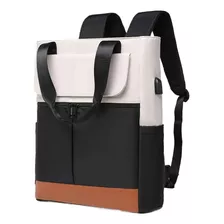 Mochila Escolar Multifuncional Para Hombre Y Mujer, Bolsa De