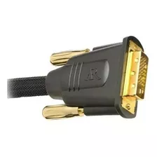 Cable Dvi Gamer Enchapado En Oro 24k Hi-fi Acoustic Research