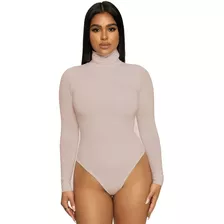 Body Feminino Gola Alta Colant Viscolycra