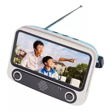 Caixa De Som Bluetooth Tvmobile Karaoke Com Microfone Radio