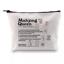 Gjtim Mahjong Regalo Temático Mahjong Queen Definición Bol