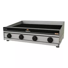 Chapa Bifeteira Char Broiler A Gás De 80 Cm Ch800 Tedesco