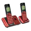 Identificador De Llamadas Vtech Dect, 2 Unidades, Color Rojo