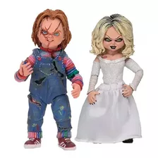 Chucky E Tiffany 2-pack Ultimate Figure Bride Of Chucky Neca