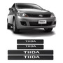 4 Stickers Proteccin Para Estribos Nissan Tiida Carbono