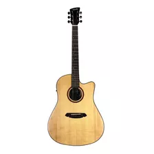 Violao Eletrico Folk Tonante Abalone 41 Tampo Solido Spruce Cor Natural Orientação Da Mão Destro