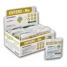 Kit 5 Unid Entero-bio Antidiarreico Cães E Gatos Biofarm 15g