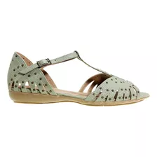 Sandalias Mujer Cuero Sucre Art 703748 Zona Zapatos