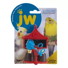 Jw Pet Company Activitoy Peck-a-mole, Juguete Para Pájaros. Color Multi