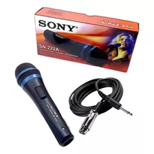 Micrófono Alambrico Sony Sn-222a 