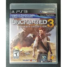 Uncharted 3 Drake's Deception Playstation 3 Ps3