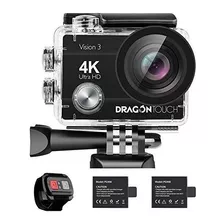 Cámara De Acción Dragon Touch 4k 16mp A Prueba De Agua