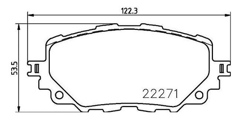 Set-4 Balatas Delanteras Mazda Mx-5 L4 2.0l 16/18 Brembo Foto 2