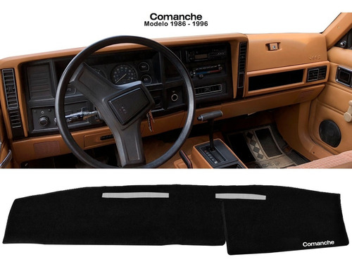 Cubretablero Bordado Jeep Comanche Modelo 1989 Foto 2