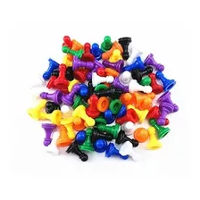 Honbay 80pcs Multi-color De Plástico Peones Piezas Para Jueg