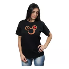 Camiseta Feminina E Masculina Blusa Minnie Mickey Desenho 