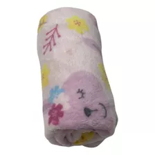 Cobertor Bebe Manta Estampado Lilica Menina Rosa 90x110cm