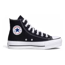 Tenis Converse All Star Plataforma Cano Alto Preto Original