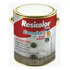 Tinta Esmalte Resicolor 3,6l Extra Brilhante Madeira Ferro