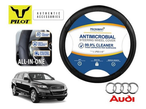 Funda Cubrevolante Negro Antimicrobial Audi Q7 2012 Foto 4