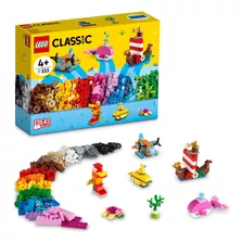 Bloques Para Armar Lego Classic Diversión Oceánica Creativa