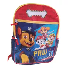 Mochila Escolar Pawpatrol Patrulla Canina Para Niños