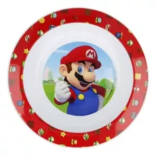 Bowl Infantil Apto Microondas Super Mario Nintendo