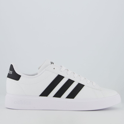 Imagem Tênis adidas Grand Court 2.0 Branco E Preto