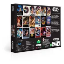 Quebra Cabeça Puzzle Stars Wars Posters 500pç Game Office