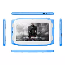 Tablet Kids One W8 7 Con Red Móvil 16gb Azul Y 2gb De Memoria Ram