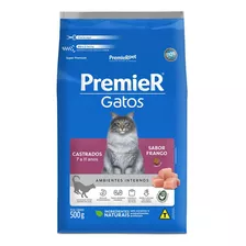 Ração Premier Gatos Castrado Senior Ambientes Internos 1,5kg