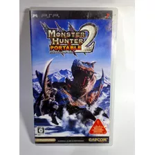 Jogo Psp Monster Hunter Portable 2rd Completo Japones