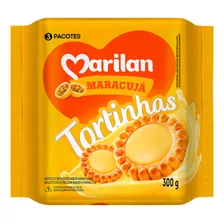 Bolacha Tortinhas Marilan 300g Sabor Maracujá Deliciosa Top