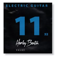 Encordoamento Guitarra Harley Benton Valuestrings El 11-52