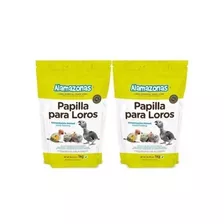 Papilla Para Loros Alamazonas 2kg 100% Mexicano Para Aves