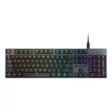 Teclado Gamer Cougar Luxlim Rgb Mecánico Switch Red Negro