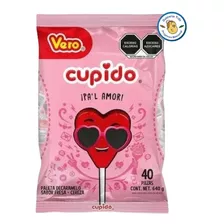 Paleta Vero Cupido Pal Amor 40 Pz