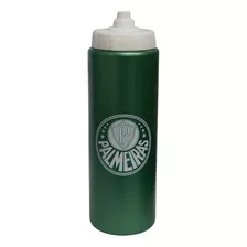 Squeeze Palmeiras Oficial Automatico Bico 800 Ml Verdão