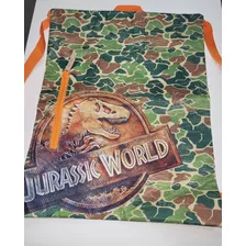 Bolsa Morral Cordel Jurassic World Dinosaurio