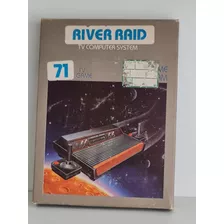 River Raid Atari 2600 Dactar Original Na Caixa Cib 