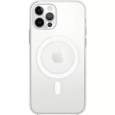 Estuche Funda Transparente Con Carga Magnética Para iPhone