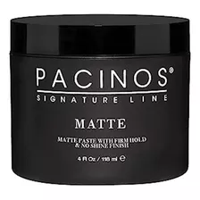 Pacinos Matte Fijador Cabello Recto Ondulada Crespo Msi