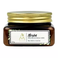 Amonê Cosméticos - Máscara De Argila Verde Herba 120g