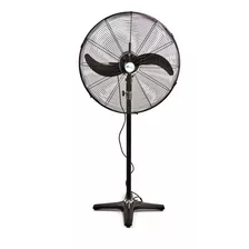 Ventilador De Pie 26'' 3 Velocidades Silencioso Alpaca Fs65 Cantidad De Aspas 2 Color De La Estructura Negro Color De Las Aspas Metal Diámetro 26 Material De Las Aspas Metal