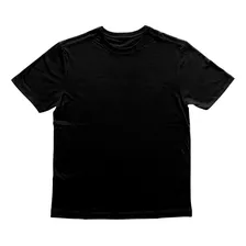 Camiseta Preta Básica Gola Careca Brandless Oferta