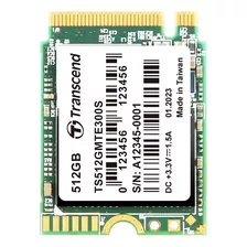 Transcend Ts512gmte300s 512gb M.2 Nvme Pcie Gen 3x4 Intern. Color Black